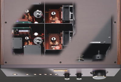 Ламповый предварительный усилитель Phase Tech CA1 inside