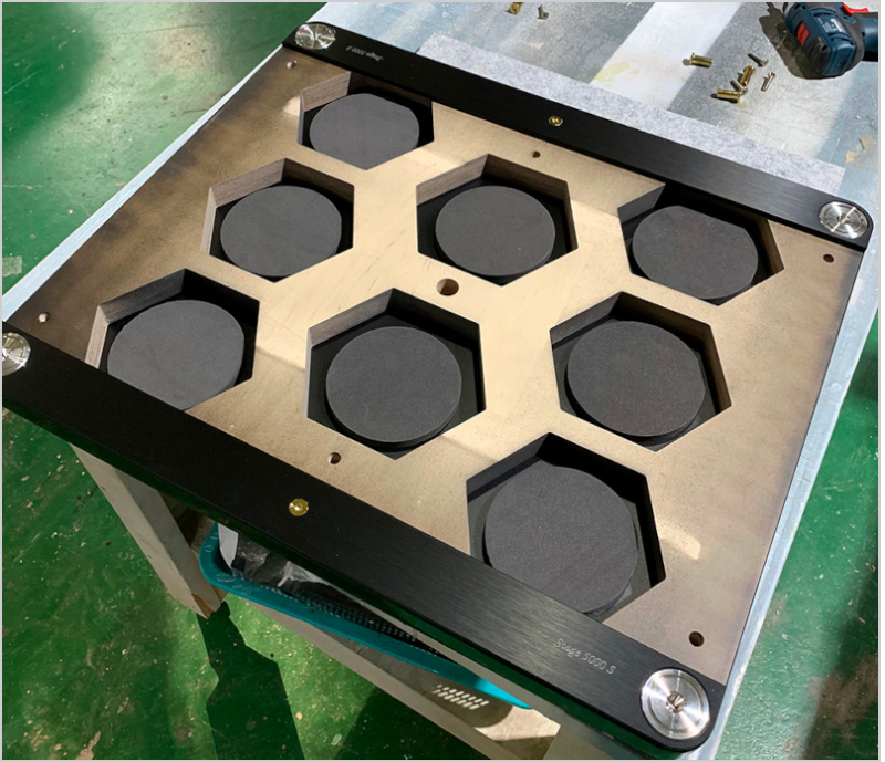 Стойка для аппаратуры Codia Acoustic 5000S. Структура.